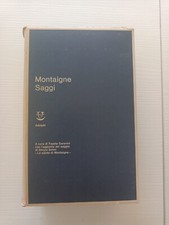 MONTAIGNE - Saggi - Adelphi - 2 volumi - 1982