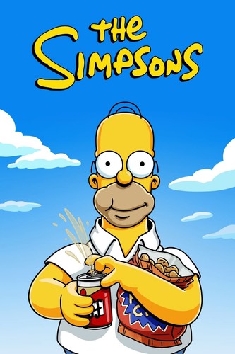 The simpsons poster wall - simpsons, art