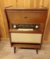 LA VOCE DEL PADRONE - mobile con radio e grammofono