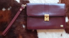1980s Hau's Burgundy Leather