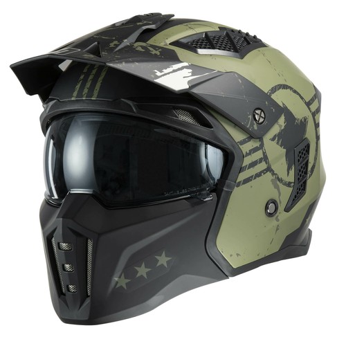 Casco modulare jet trial - trial, mph