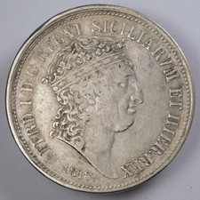 Regno delle Due Sicilie - Ferdinando I - 120 Grana 1818 Testa Grande - BB