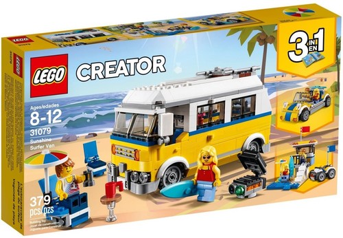 Lego 31079 surfer - van, giallo