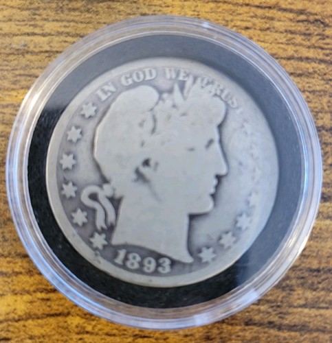 1893 barbiere mezzo dollaro - barbiere,