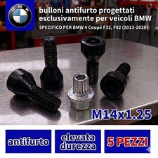 Kit 4 Bulloni Antifurto per