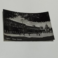 CAGLIARI PIAZZA CARMINE COLLEZIONE CARTOLINA VINTAGE VIAGGIATA
