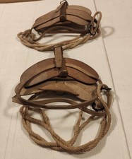 Spallacci cuoio reggi barella