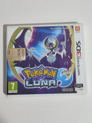 Pokemon luna nintendo 3ds - pokemon,