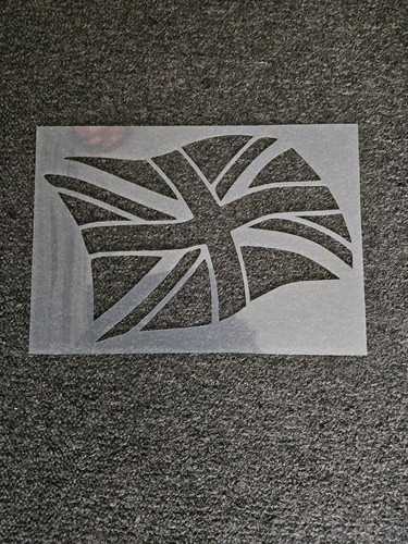 Stencil bandiera scegli - stencil, bandiera,
