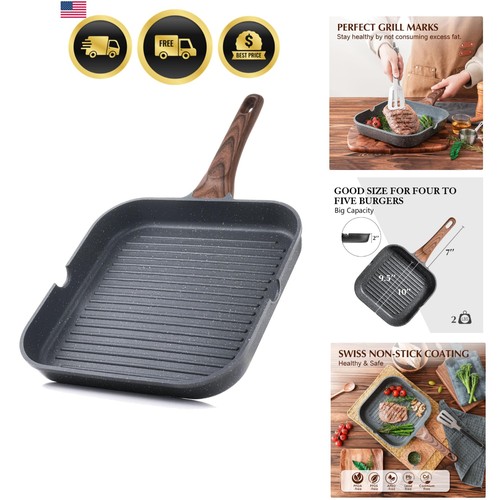Padella griglia antiaderente - padella,