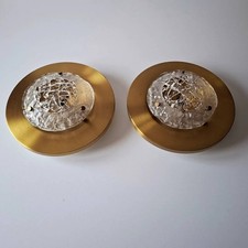 ANGELO BROTTO Pair vintage Pompeo Esperia appliques Stilnovo Lumi Reggiani era