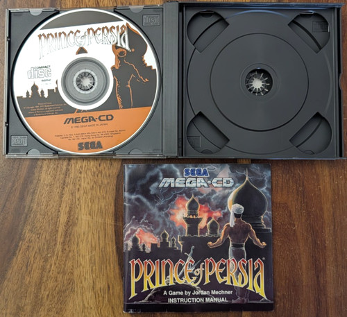 Sega mega prince of - -,