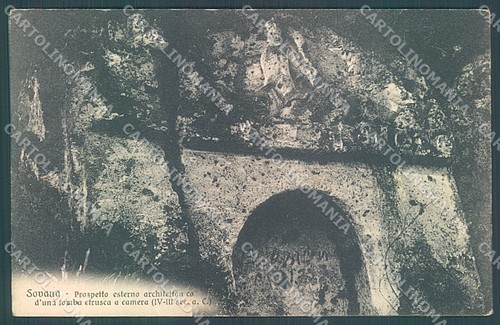 Grosseto sovana tomba etrusca - sovana,