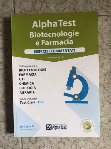 Alpha test biotecnologie - alpha,