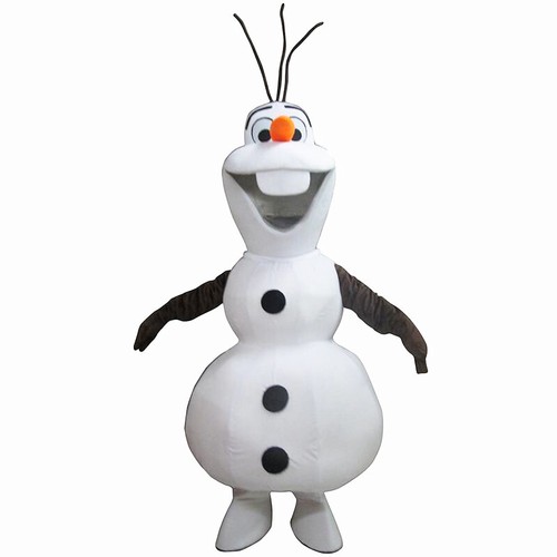 Costume olaf mascotte adulti - olaf,