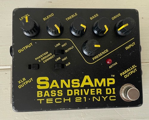 Tech sansamp bass driver di - 21,