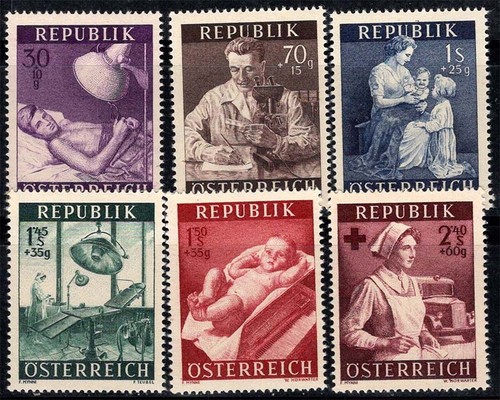 Austria 1954 999 1004 - austria,