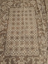 Tovaglia Interamente Ricamata Filo Di Cotone Rettangolare 