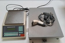 BILANCIA CONTAPEZZI ELETTRONICA TAMAGNINI+PIATTAFORMA 30 KG+LETTORE BARCODE