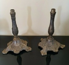 Candelieri in bagno ottone