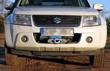 Piastra di montaggio argano