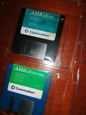 Lotto software Amiga originali compr. workbench 1.2 Amiga extra/basic 24 floppy