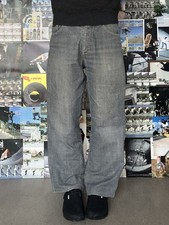 Jeans FROZEN W33 IT42 Uomo Loose Straight Fit Vintage Y2k Skater Rare Denim