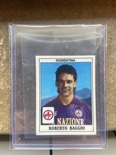 Panini Roberto Baggio #127 Calciatori Panini 1989-1990 Fiorentina Rara