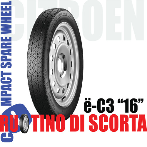 Kit ruotino scorta 16 - kit,