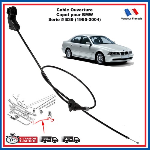 Cavo apertura cofano bmw - cofano,