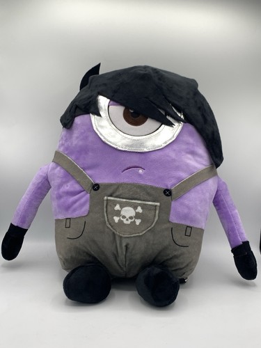 Zaino peluche emo minion - zaino, 17”