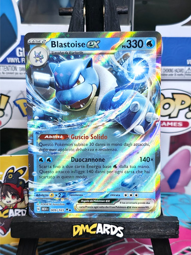 Pokemon blastoise 009 165 - 009/165, |