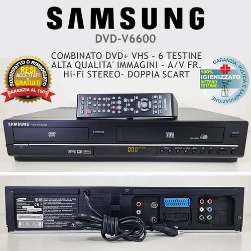 Videoregistratore combinato - videoregistratore,