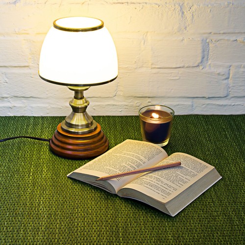 Relaxdays lampada tavolo in - da,