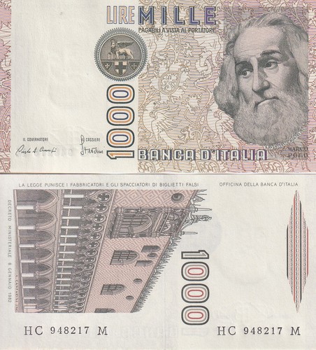 Italy 1000 lire 1982 109 - 1982, p