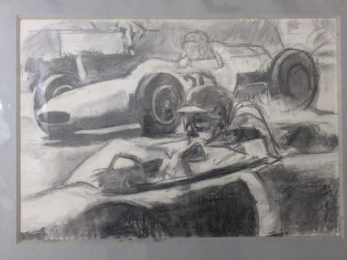 Disegno carboncino formula - formula, 1
