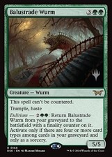 MTG BALUSTRADE WURM EXC - WURM BALAUSTRA 168 - DSK PP - MAGIC
