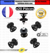 20 Clips Fixation Panneau