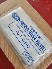 KIT SERIE SMERIGLIO VALVOLE PER FIAT 500 N GIEMME RIF. 948 SIGILLATO AUTO EPOCA 