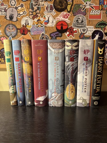 Libri harry potter saga - harry,