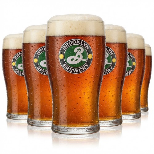 Bicchieri birra brooklyn - bicchieri,