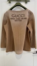 T-shirt Gucci beige uomo