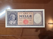 BANCONOTA LIRE 1000 ITALIA