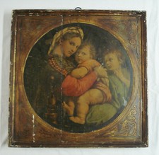 Vintage Italian Aged Wood &