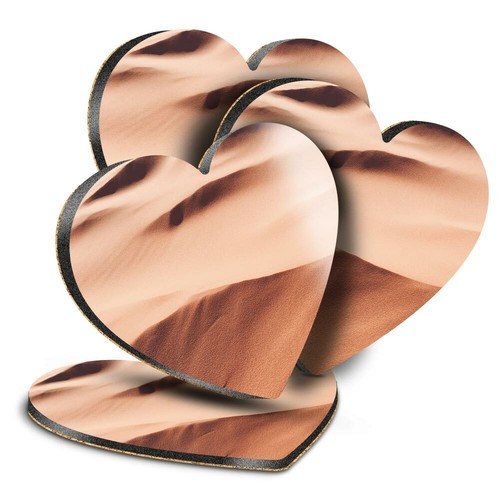 Sottobicchieri cuore mdf - sottobicchieri,
