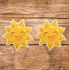 Sunny (2 Stickers) 3.5in x