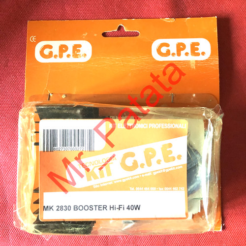 Mk2830 gpe booster 40w - hi-fi,