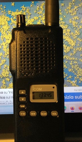 Ricetrasmittente vhf icom ica4 - ricetrasmittente,