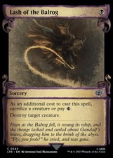 MTG LASH OF THE BALROG 543 EXC - SFERZATA DEL BALROG - LTR X EN - MAGIC