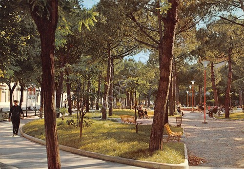 Cartolina senigallia villa - cartolina,